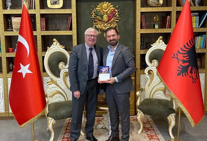 Louis Delcart ile geri dönüşüm projeleri konusunda Balkanlara yapılacak yatırımlar, hibe ve destekler hakkında istişarelerde bulunduk.