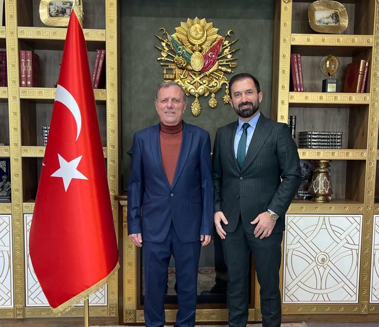 Nuri Necipoğlu bugün bizleri ziyaret ettiler.