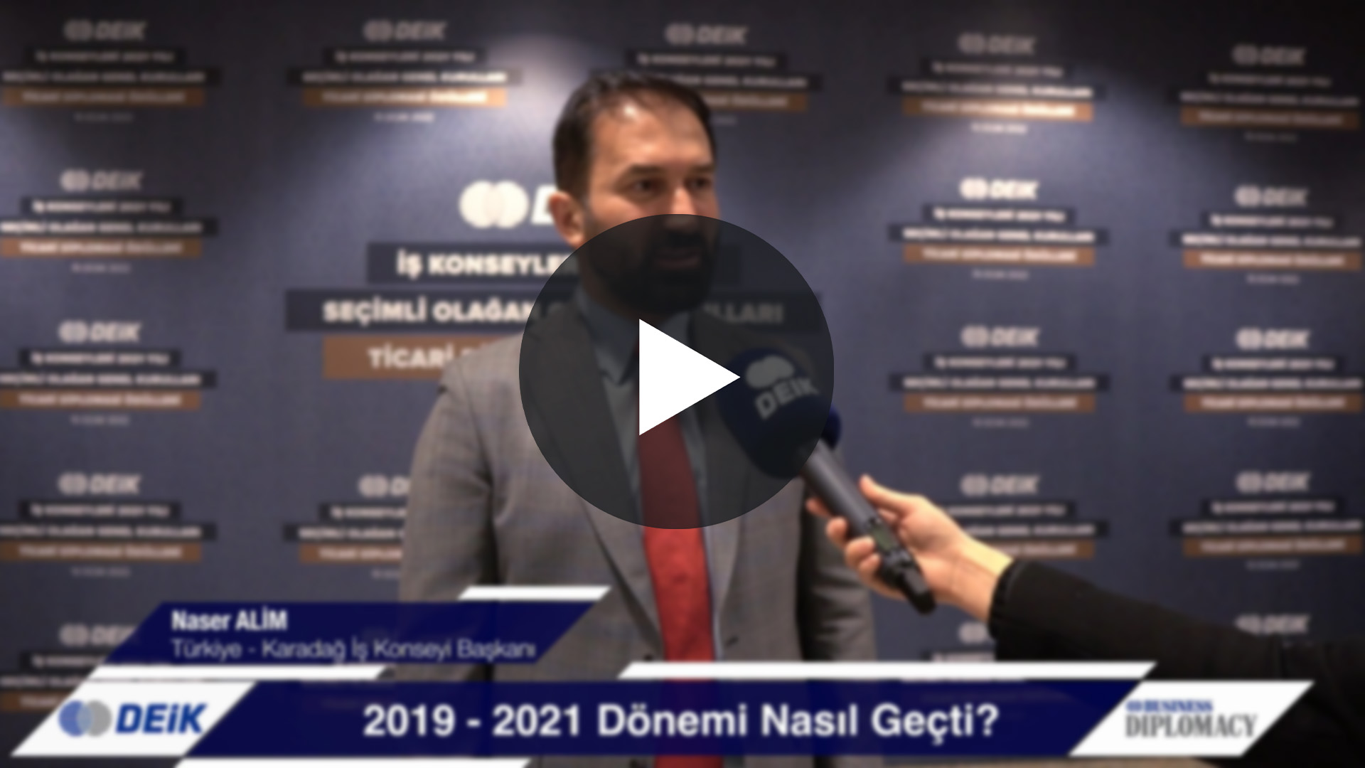 MAVİ MİKROFON | TÜRKİYE – KARADAĞ İŞ KONSEYİ BAŞKANI NASER ALİM